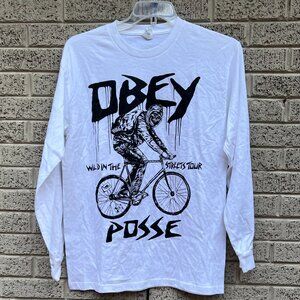 Obey x Streetwear Wild in the Streets Tour Tee NWOT Medium